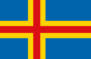 Åland Islands flag